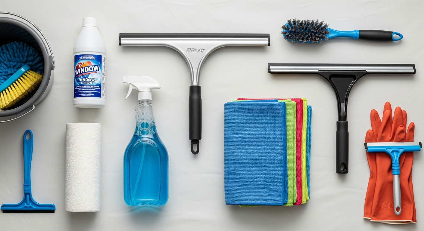DIY window cleaning tools