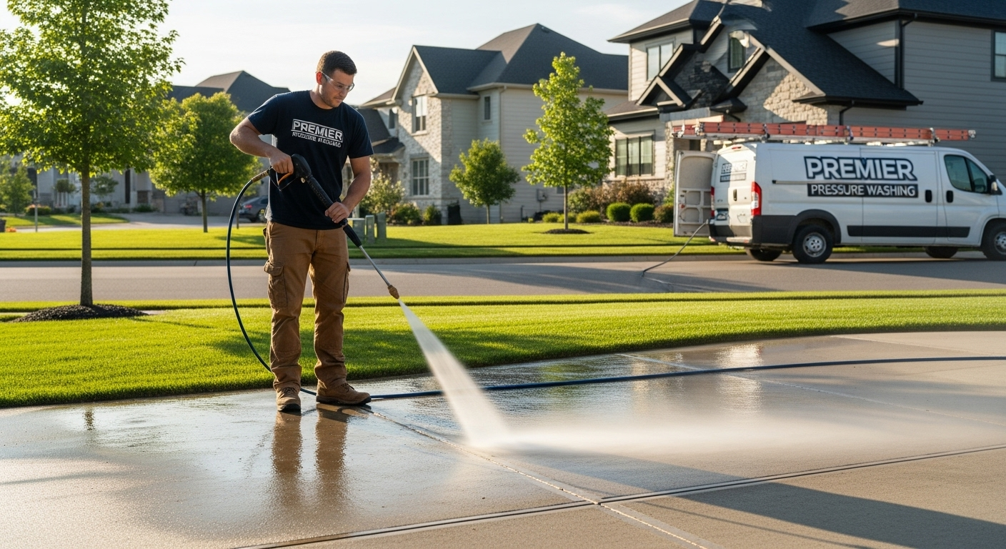 Professional Hardscape Cleaning Service